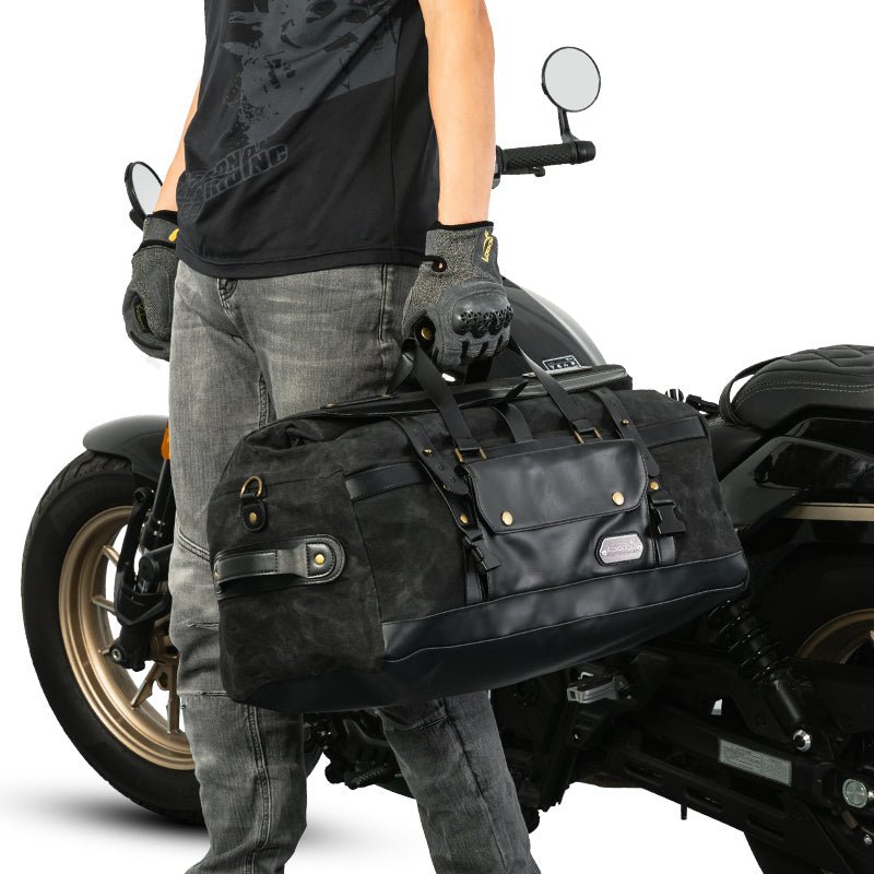 バッグ Boono LOBOO Vintage 40L Motorcycle Tail Bag