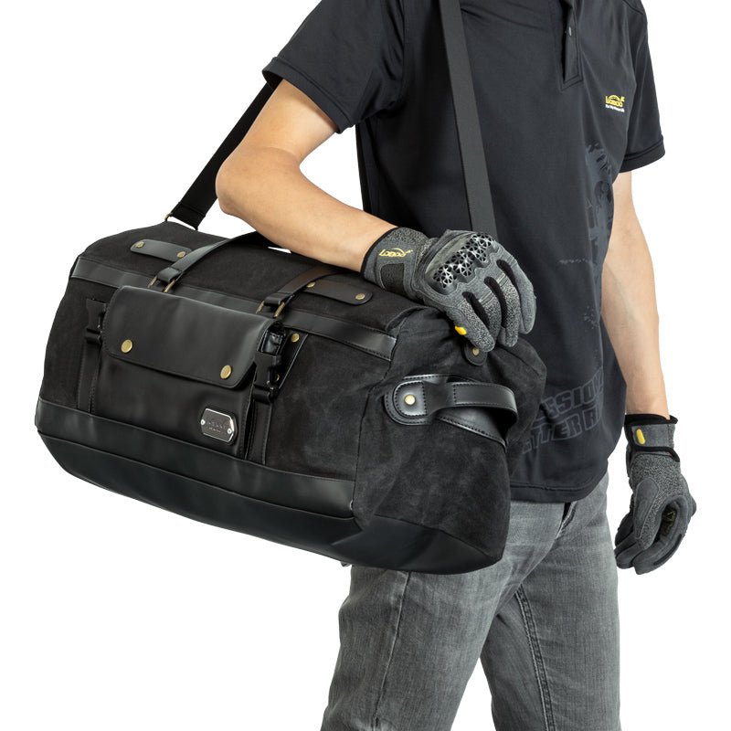 LOBOO Vintage 40L Motorcycle Tail Bag