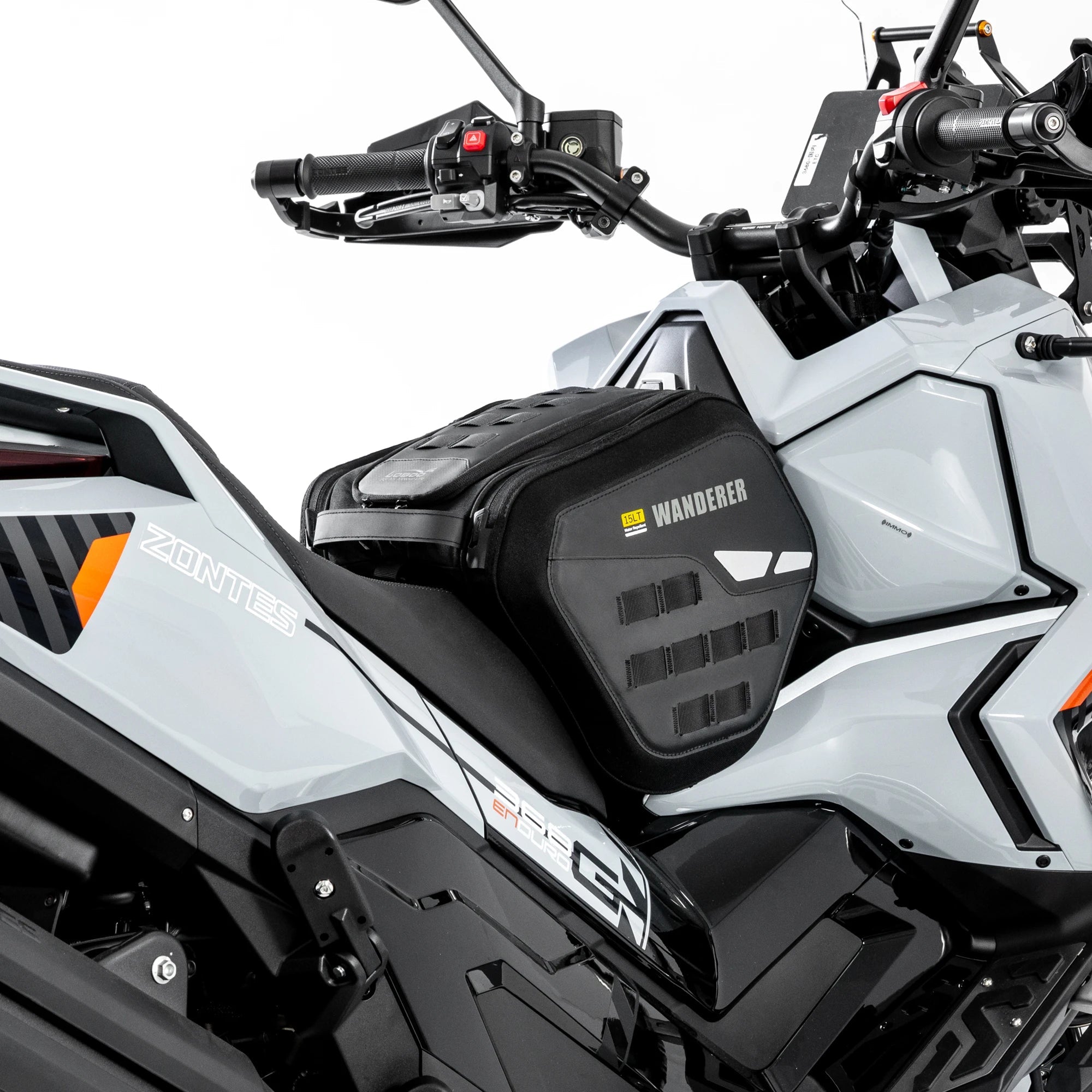 LOBOO WANDERER Series 15L Scooter Tunnel Bag - Tactical Pedal Storage Bag - Water Resistant with MOLLE System - LOBOO