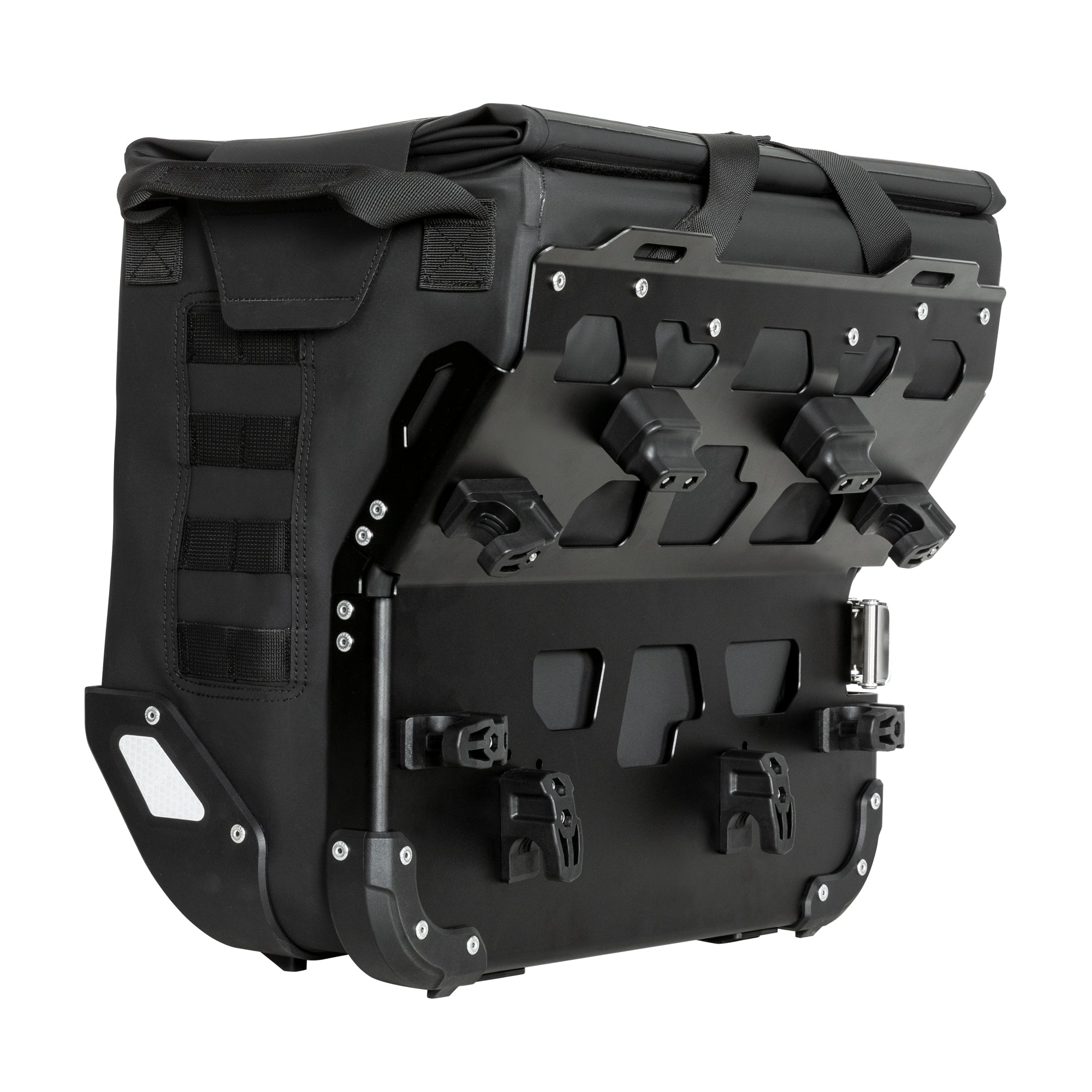 LOBOO Wanderer Waterproof Side Bags (30L/40L) | Quick - Release Soft Pannier System with MOLLE - LOBOO