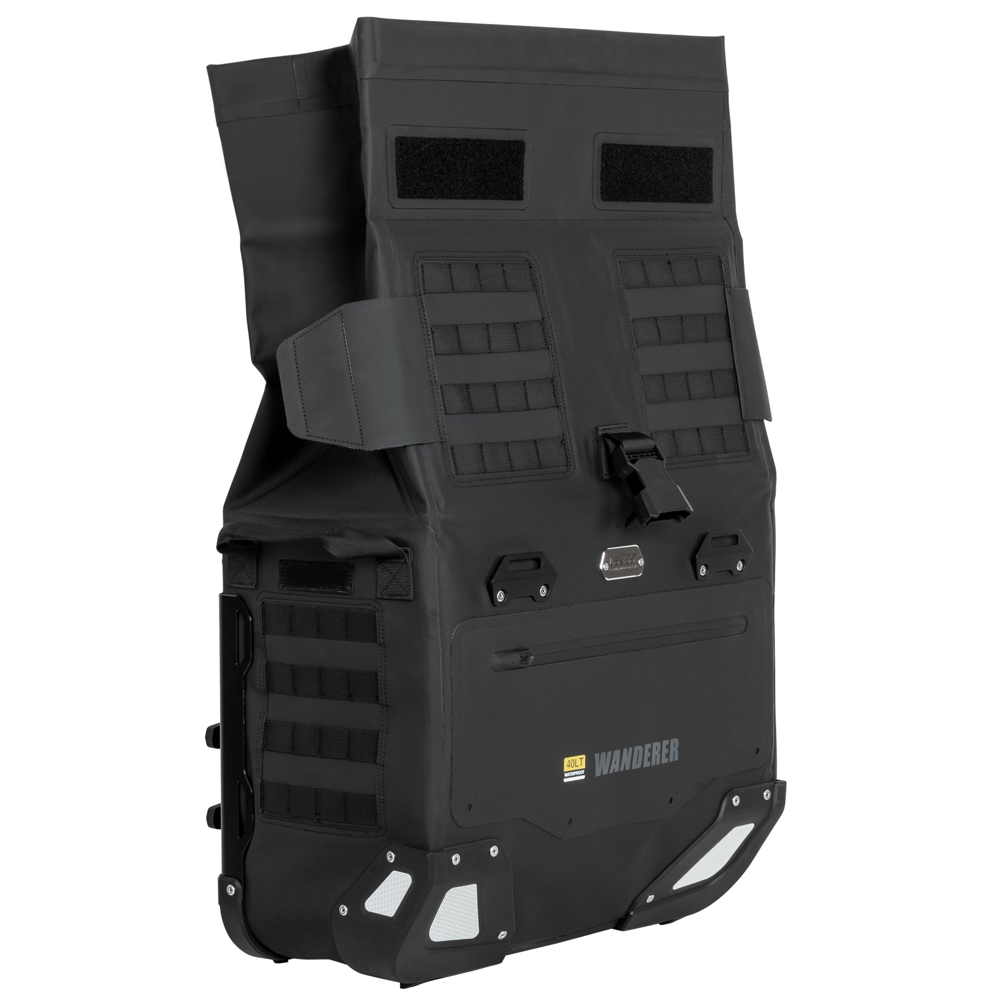 LOBOO Wanderer Waterproof Side Bags (30L/40L) | Quick - Release Soft Pannier System with MOLLE - LOBOO