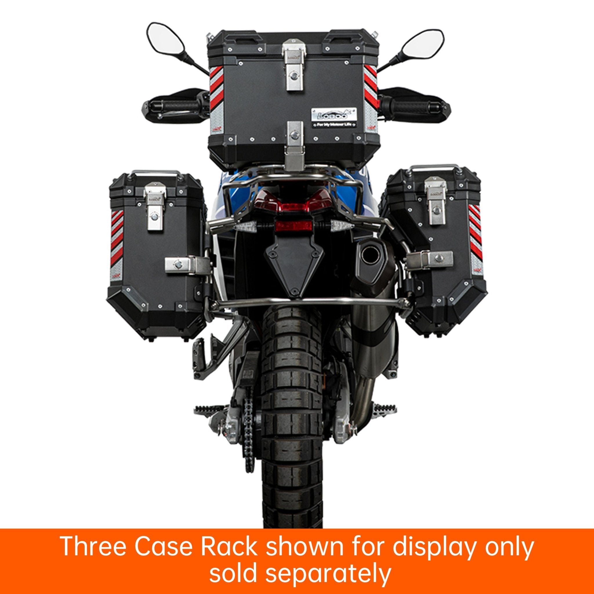 PIKE TRACKER Series Side Cases and Top Case-APRILIA TUAREG660 - LOBOO
