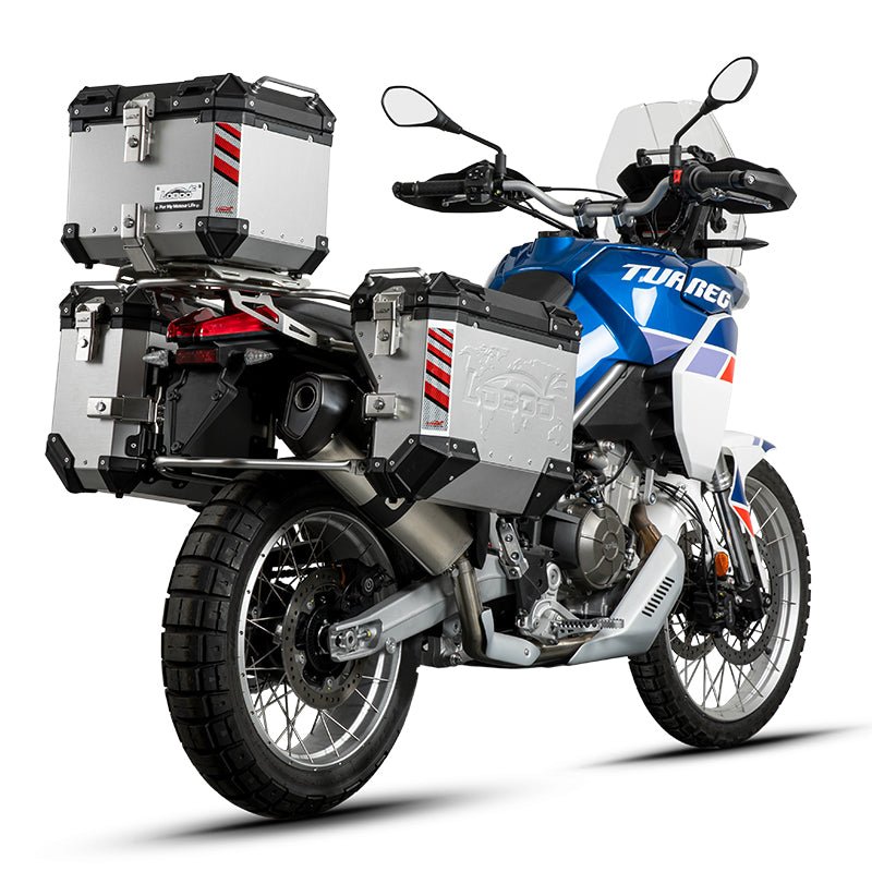 PIKE TRACKER Series Side Cases and Top Case - APRILIA TUAREG660 - LOBOO