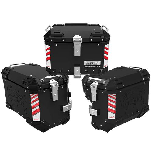 PIKE TRACKER Series Side Cases and Top Case - BMW F850GS (2023 - ) - LOBOO