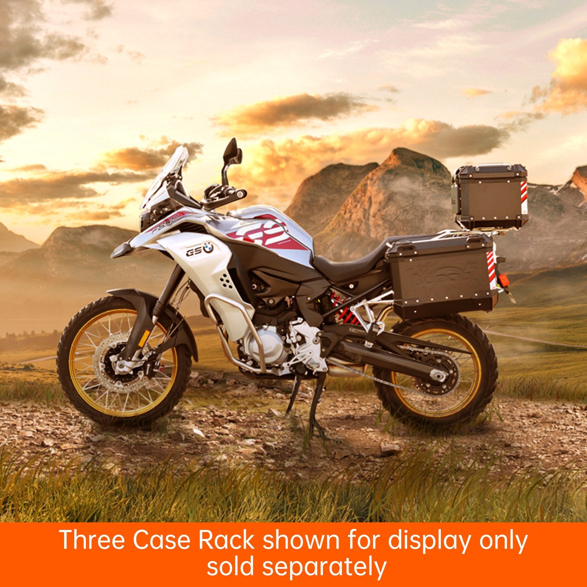 PIKE TRACKER Series Side Cases and Top Case-BMW F850GS ADV - LOBOO