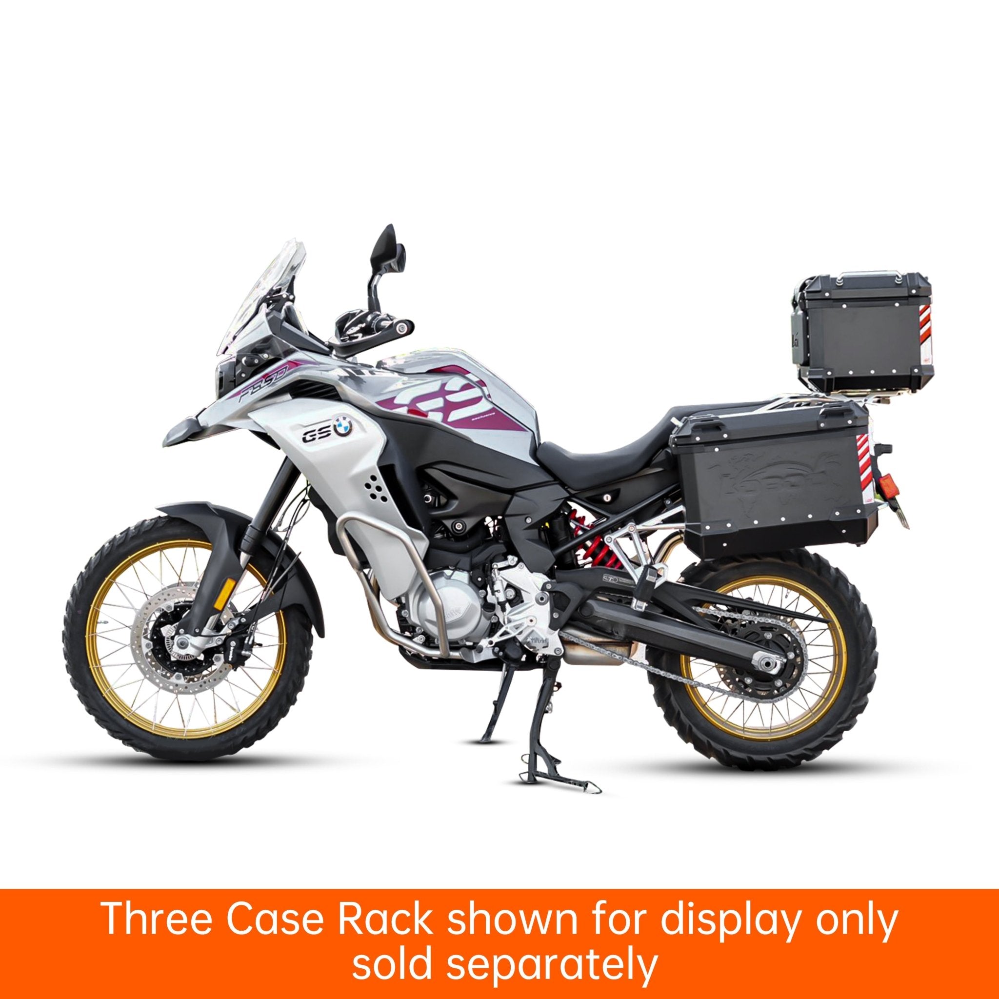 PIKE TRACKER Series Side Cases and Top Case - BMW F850GS ADV - LOBOO