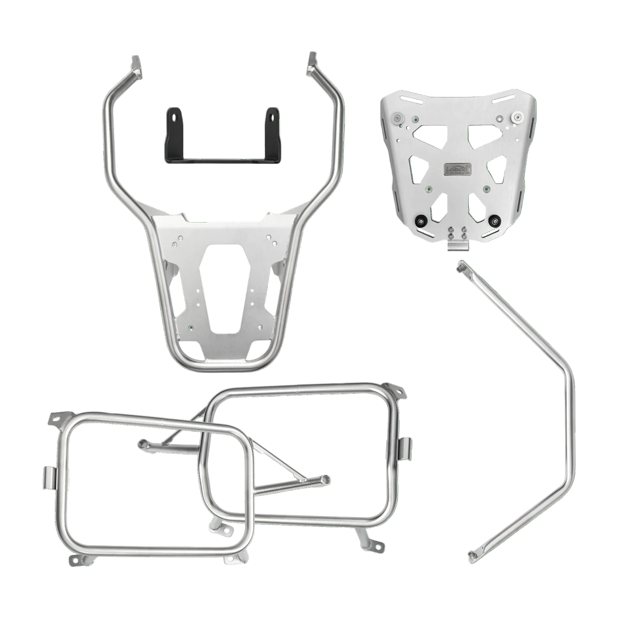 PIKE TRACKER Series Side Cases and Top Case-BMW F900GS - LOBOO
