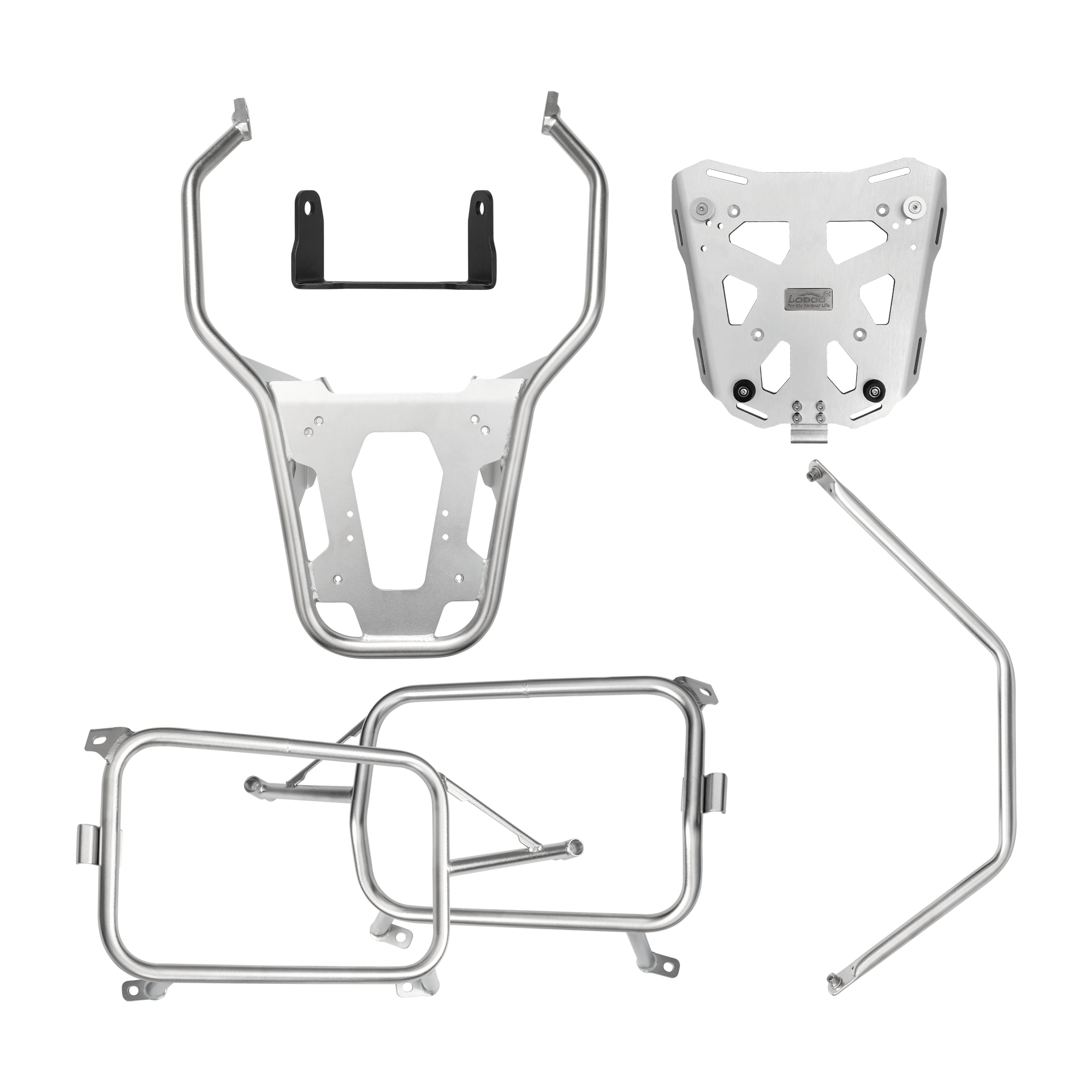 PIKE TRACKER Series Side Cases and Top Case - BMW F900GS - LOBOO