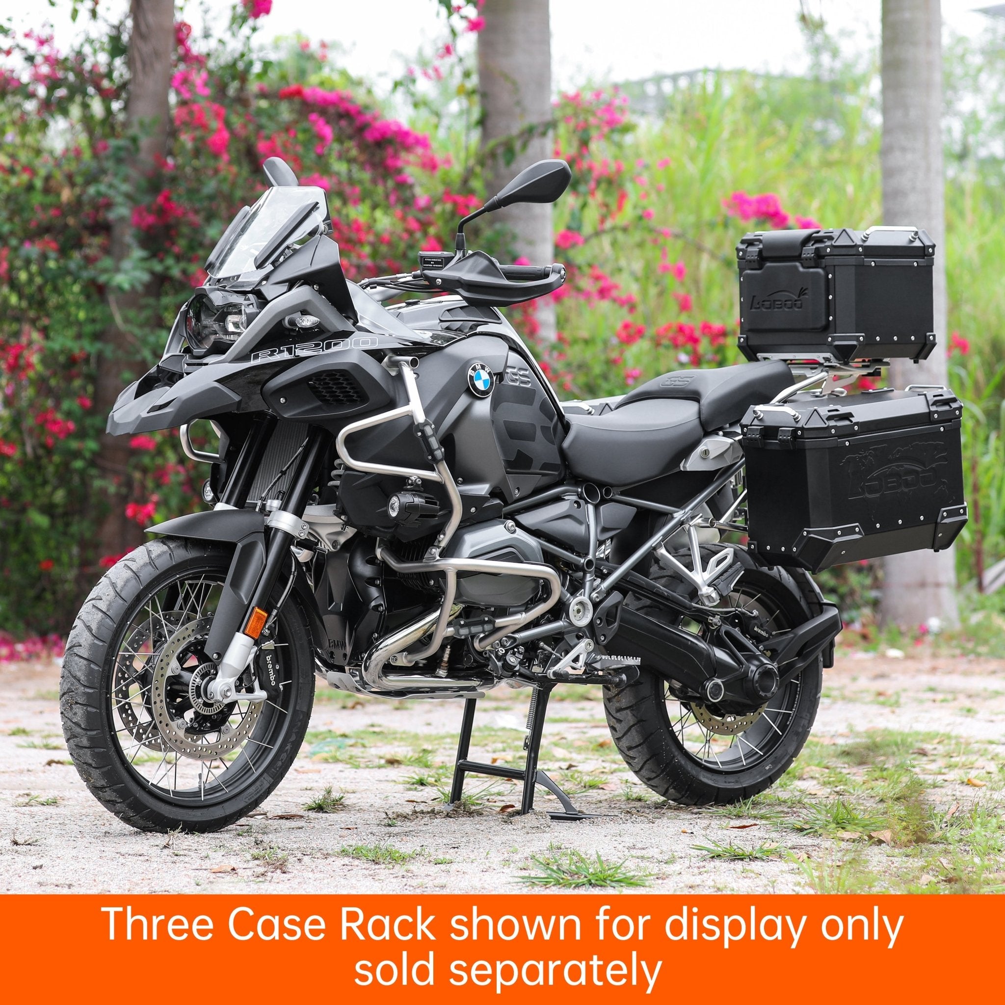 PIKE TRACKER Series Side Cases and Top Case - BMW R1250GS ADV/ R1200GS ADV - LOBOO