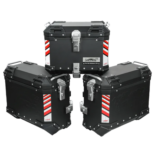 PIKE TRACKER Series Side Cases and Top Case - BMW R1300GS - LOBOO