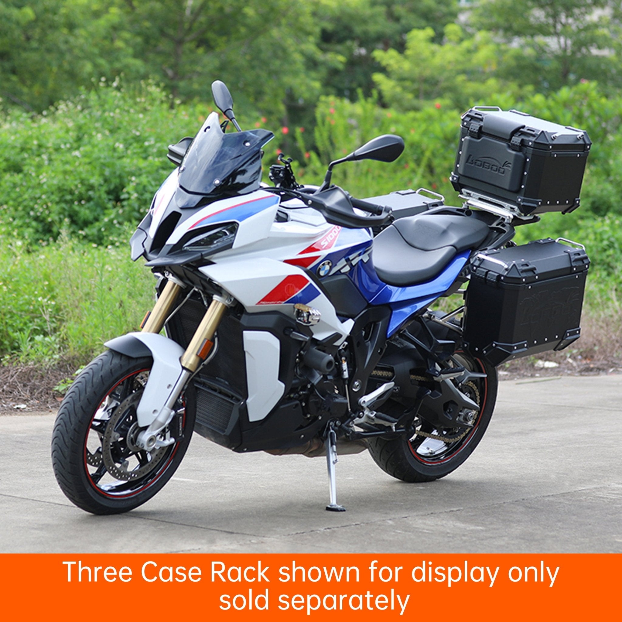 PIKE TRACKER Series Side Cases and Top Case - BMW S1000XR - LOBOO