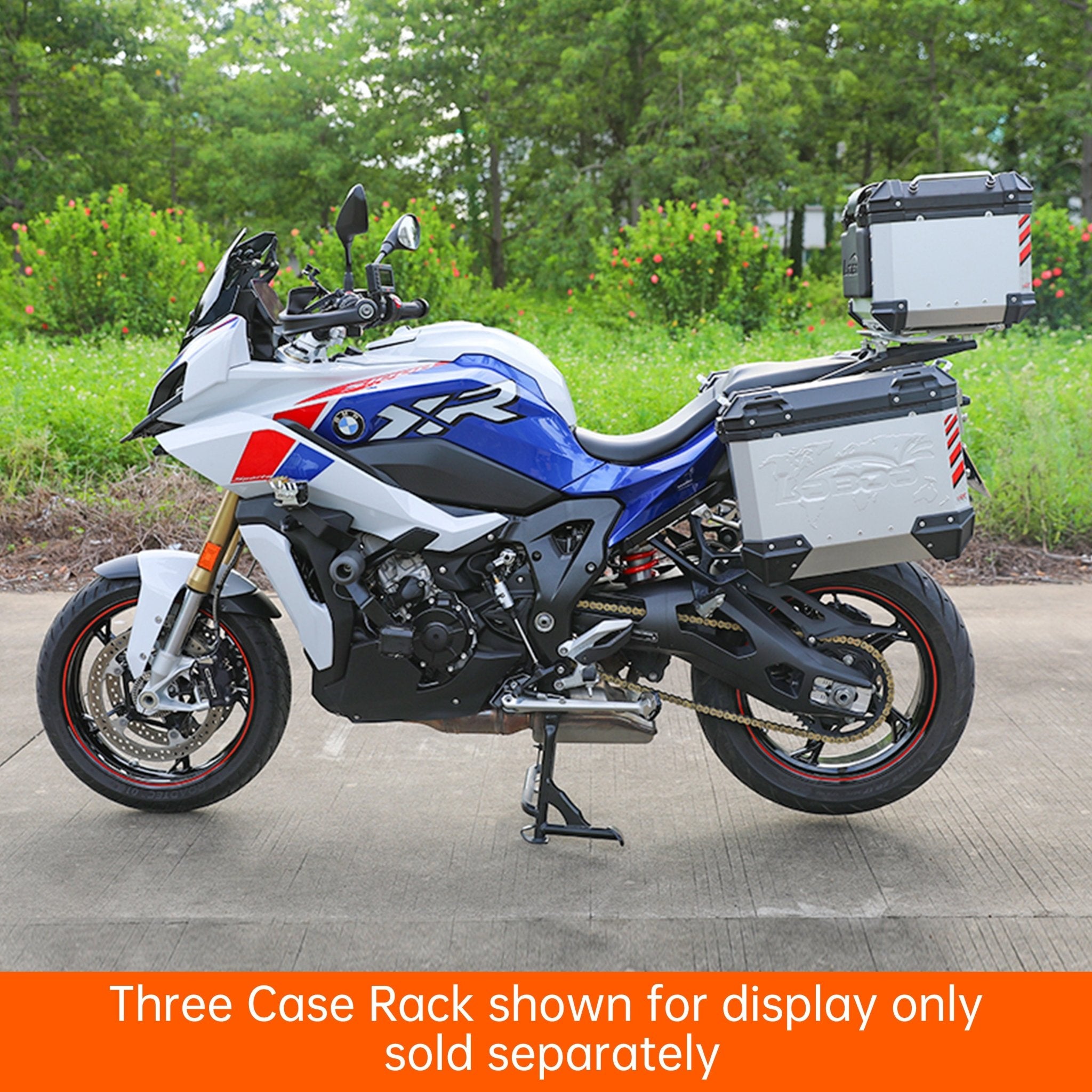 PIKE TRACKER Series Side Cases and Top Case - BMW S1000XR - LOBOO