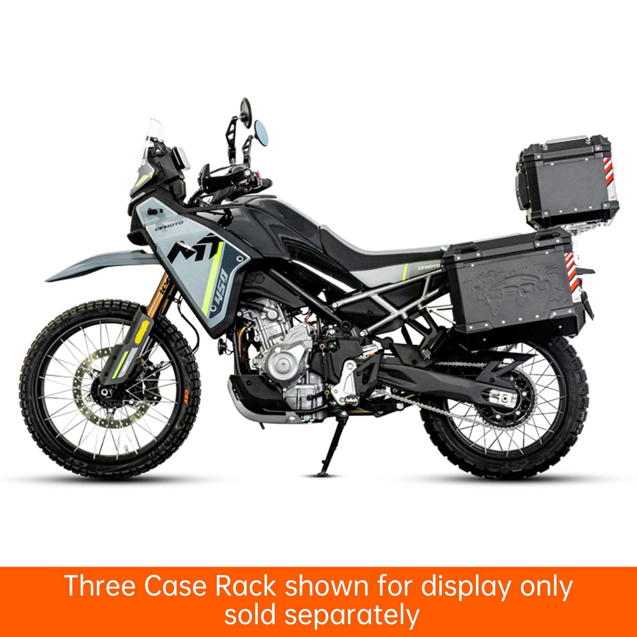 PIKE TRACKER Series Side Cases and Top Case-CFMOTO 450MT - LOBOO