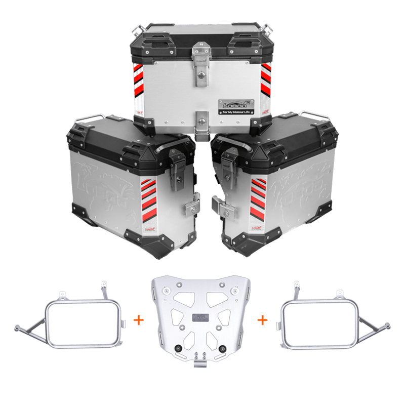 PIKE TRACKER Series Side Cases and Top Case - CFMOTO 800MT - LOBOO