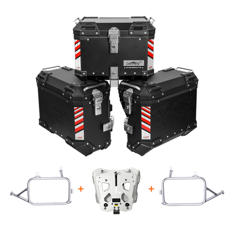 PIKE TRACKER Series Side Cases and Top Case - CFMOTO 800MT - LOBOO