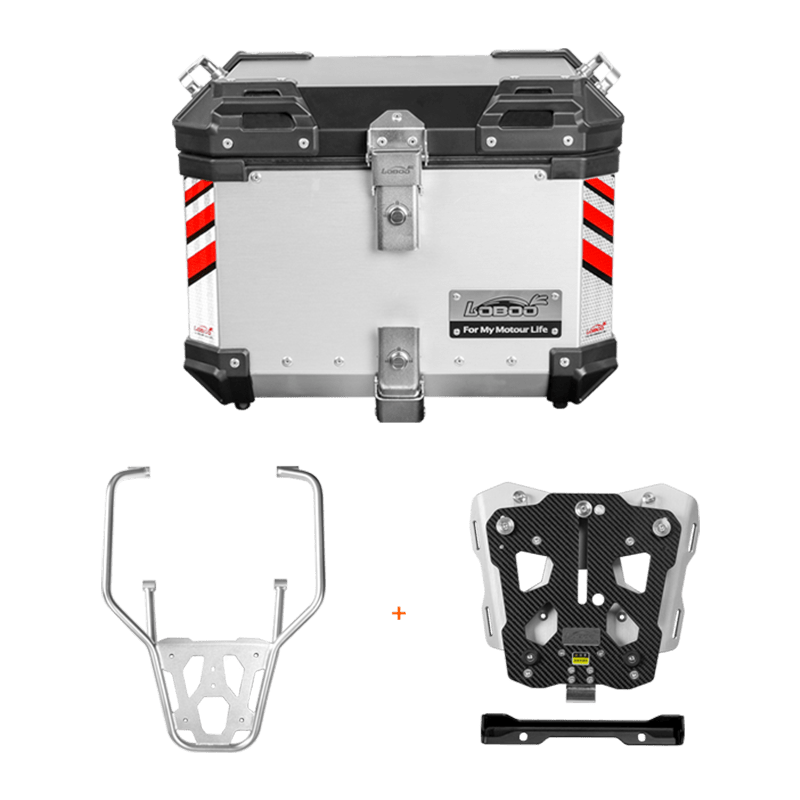 PIKE TRACKER Series Side Cases and Top Case - DUCATI DESERT X (2023 - ) - LOBOO