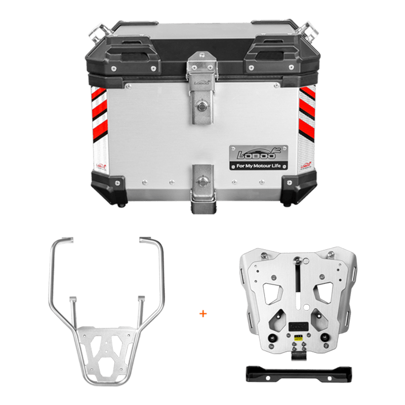 PIKE TRACKER Series Side Cases and Top Case - DUCATI DESERT X (2023 - ) - LOBOO