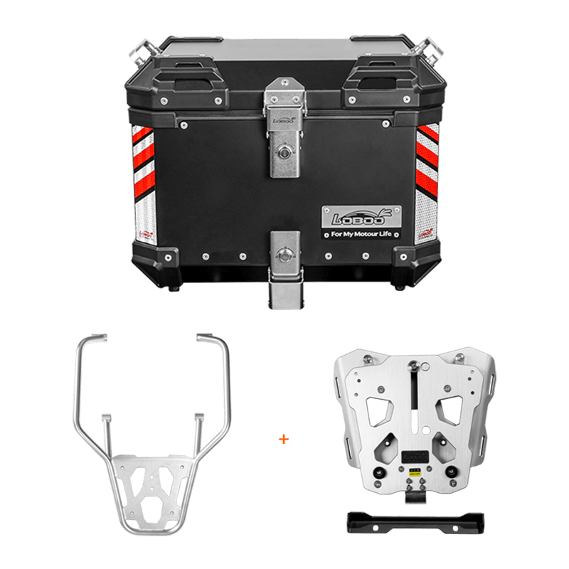 PIKE TRACKER Series Side Cases and Top Case - DUCATI DESERT X (2023 - ) - LOBOO