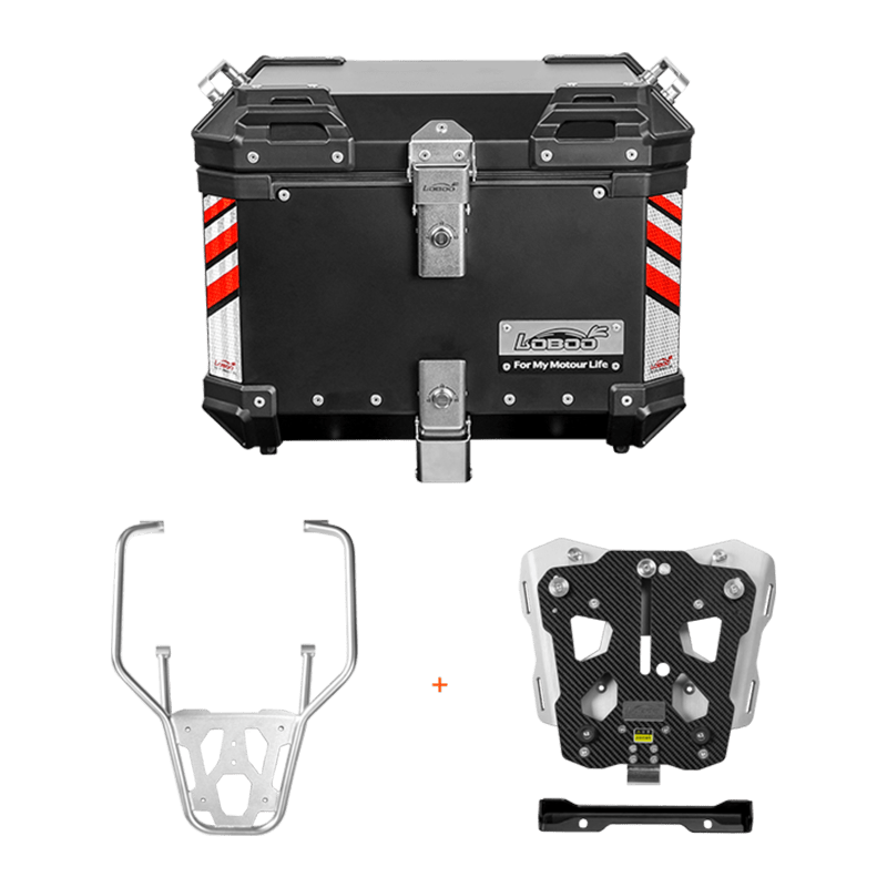 PIKE TRACKER Series Side Cases and Top Case - DUCATI DESERT X (2023 - ) - LOBOO