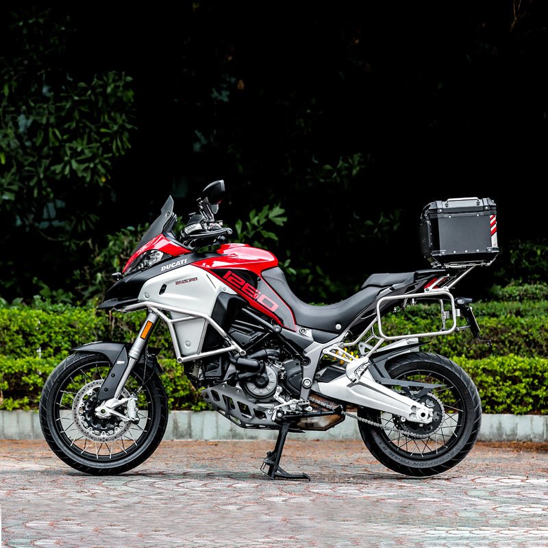 PIKE TRACKER Series Side Cases and Top Case - DUCATI MTS1260Enduro (2018 - ) - LOBOO