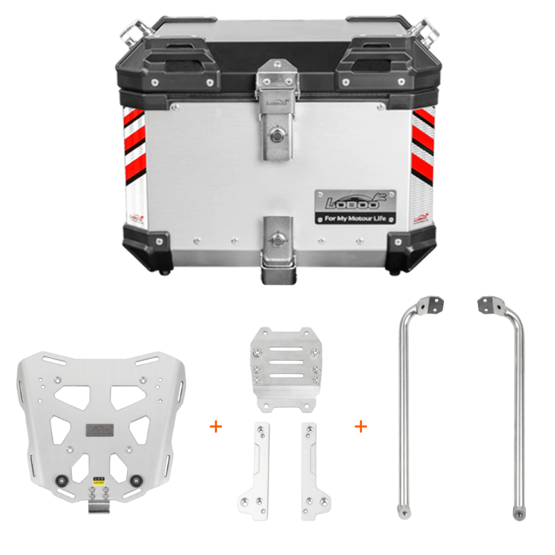 PIKE TRACKER Series Side Cases and Top Case - DUCATI Multistrada V4S (2022 - ) - LOBOO