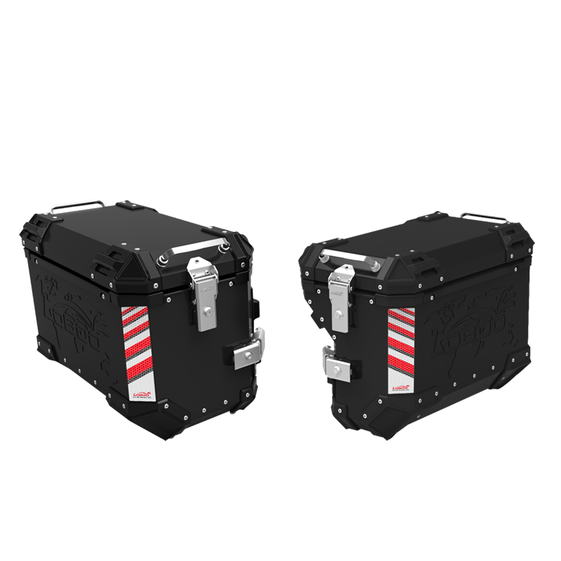 PIKE TRACKER Series Side Cases and Top Case - HONDA CRF1000L ADV (2019) - LOBOO