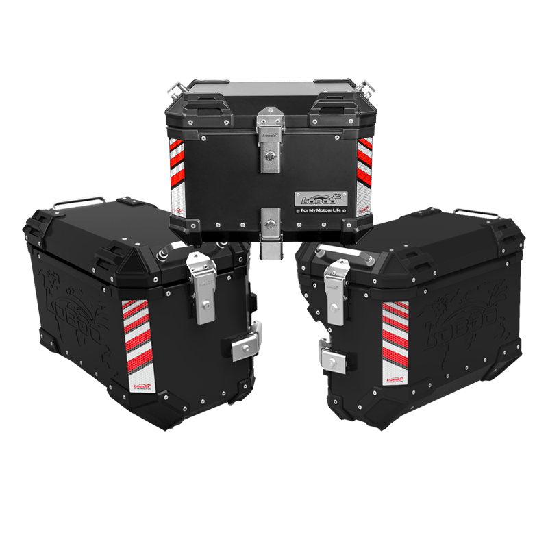 PIKE TRACKER Series Side Cases and Top Case - HONDA CRF1100(2020) - LOBOO