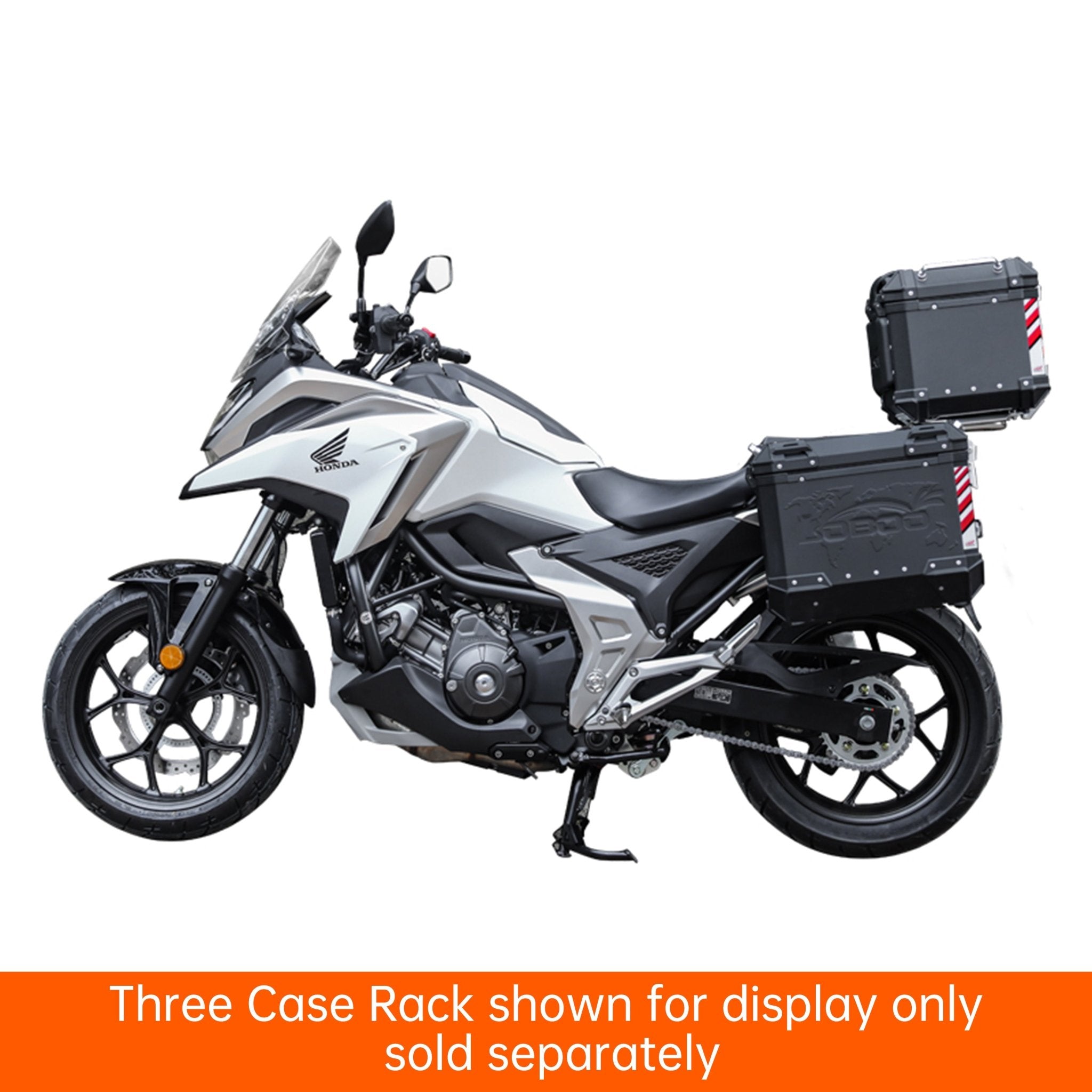 PIKE TRACKER Series Side Cases and Top Case-HONDA NC750X (2021
