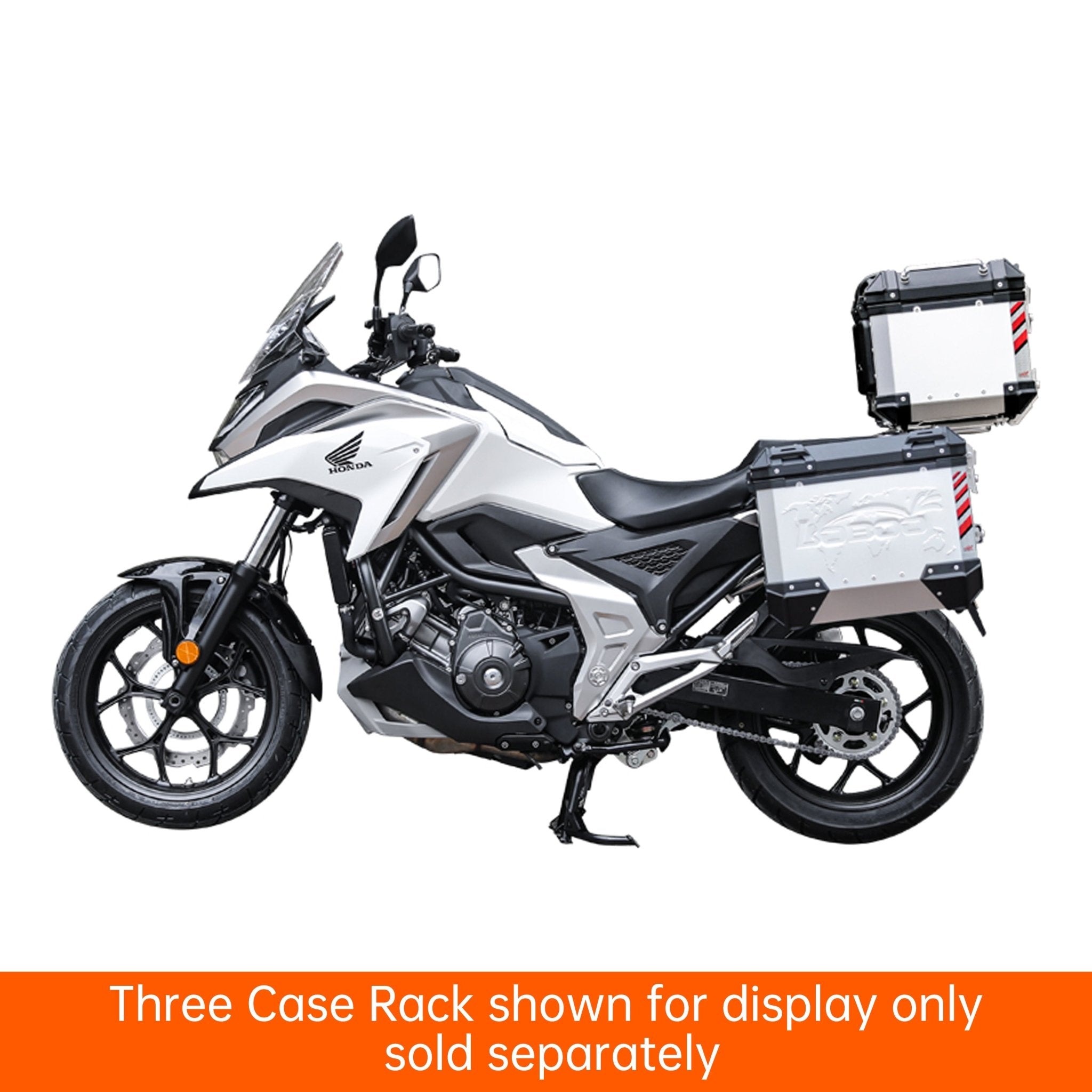 PIKE TRACKER Series Side Cases and Top Case-HONDA NC750X (2021