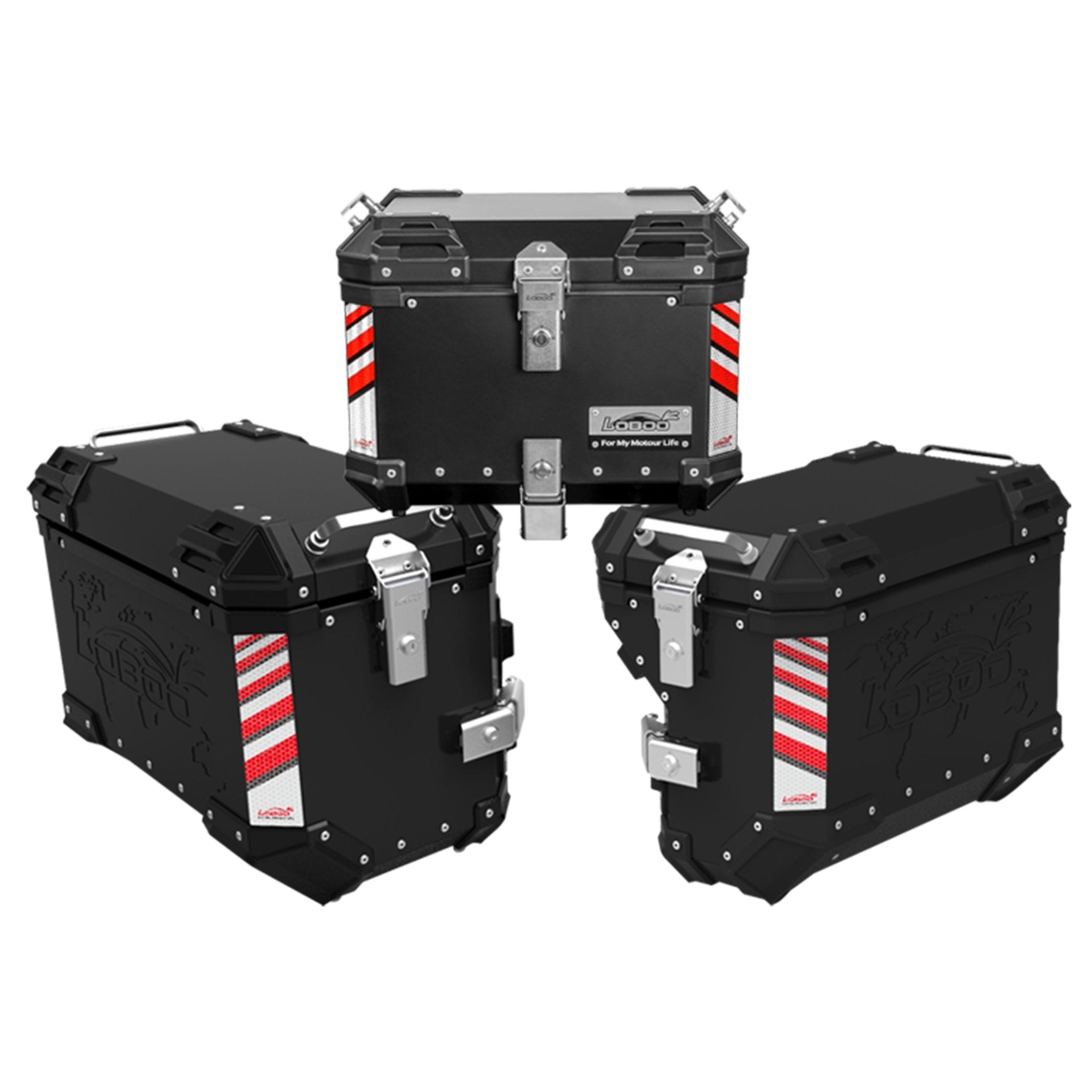 PIKE TRACKER Series Side Cases and Top Case-HONDA X-ADV750 (2021