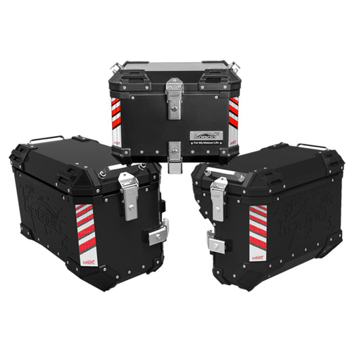 PIKE TRACKER Series Side Cases and Top Case - HONDA X - ADV750 (2021 - ) - LOBOO