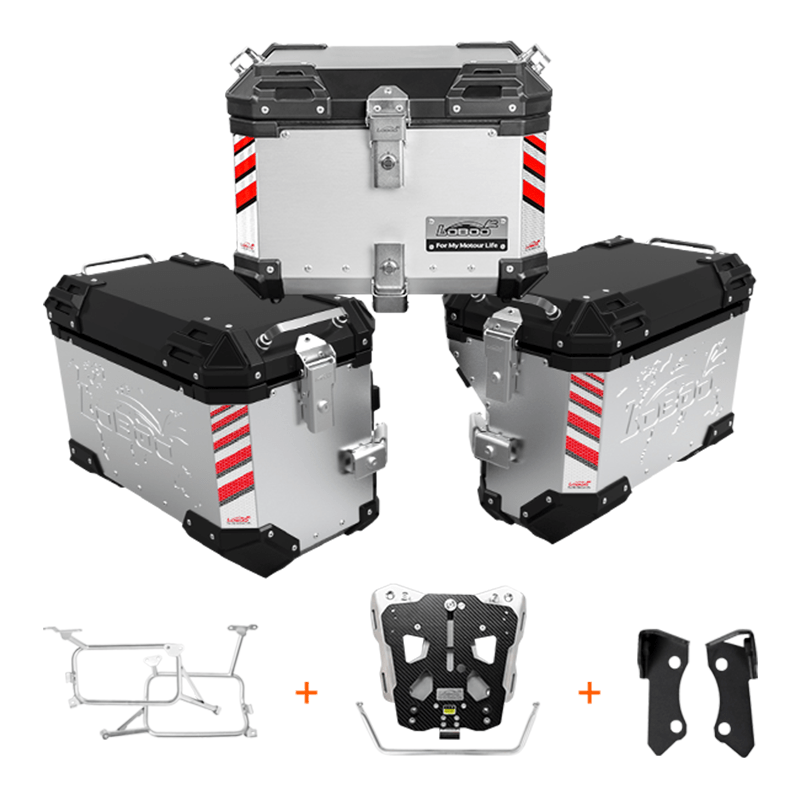 PIKE TRACKER Series Side Cases and Top Case - KTM 1290 Super Adventure (2022 - ) - LOBOO