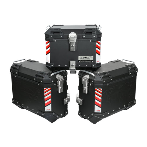 PIKE TRACKER Series Side Cases and Top Case - KTM 390Adventure (2021 - ) - LOBOO