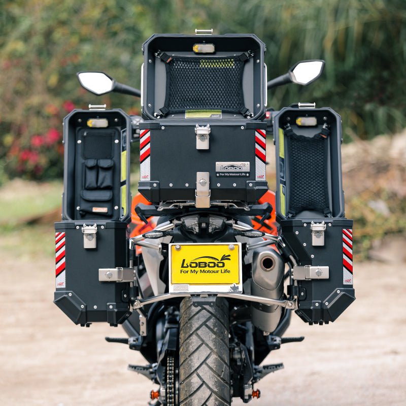 PIKE TRACKER Series Side Cases and Top Case - KTM 790 Adventure (2019 - ) - LOBOO