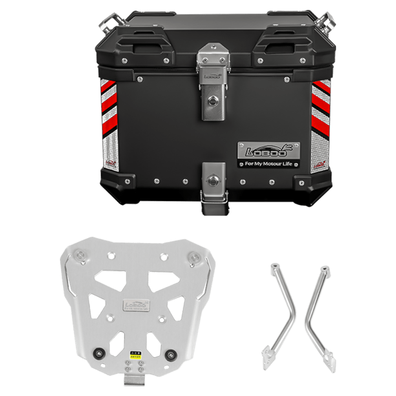 PIKE TRACKER Series Side Cases and Top Case - SUZUKI DL650 (2019 - ) - LOBOO