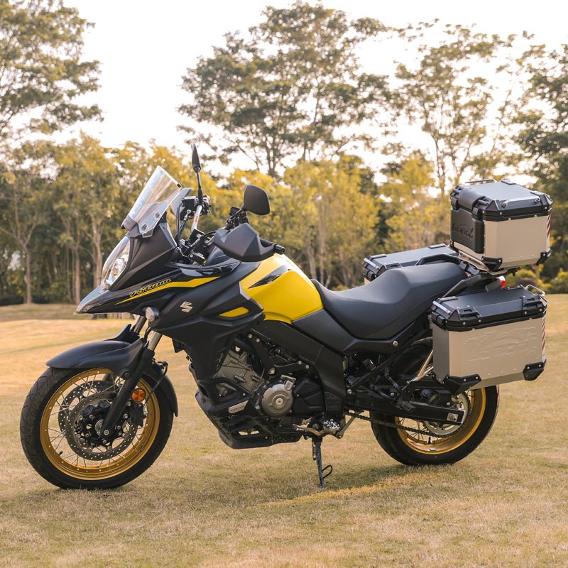 PIKE TRACKER Series Side Cases and Top Case - SUZUKI DL650 (2019 - ) - LOBOO