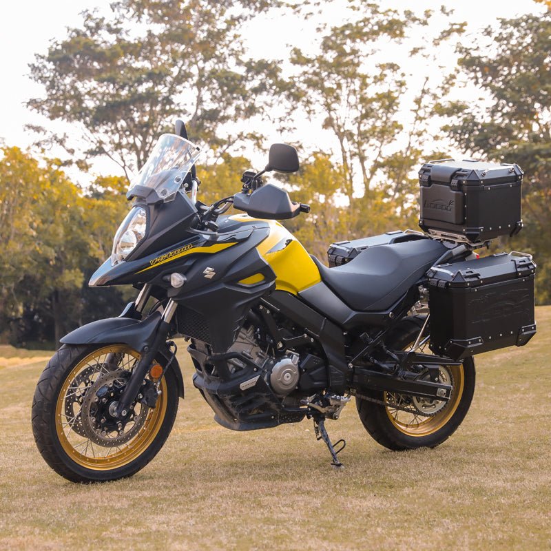 PIKE TRACKER Series Side Cases and Top Case - SUZUKI DL650 (2019 - ) - LOBOO