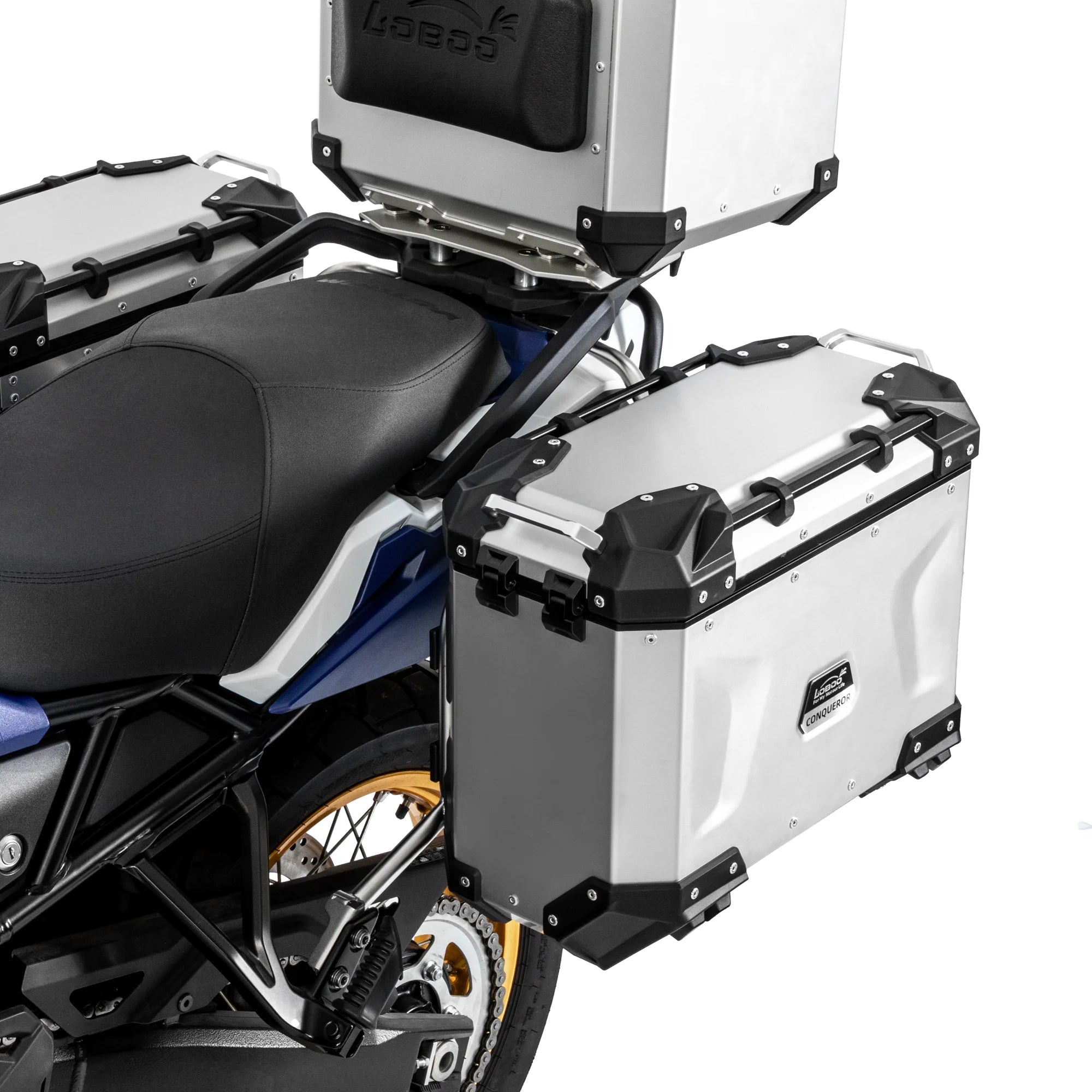 PIKE TRACKER Series Side Cases and Top Case - SUZUKI V - STROM 800DE(2024 - ) - LOBOO
