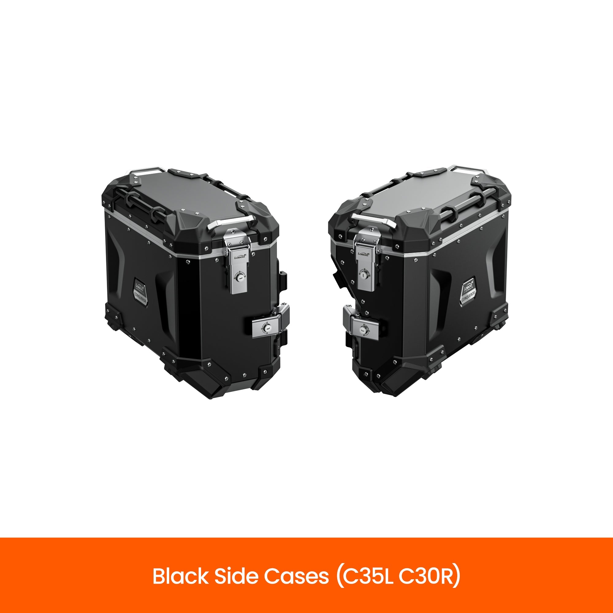 PIKE TRACKER Series Side Cases and Top Case - SUZUKI V - STROM 800DE(2024 - ) - LOBOO
