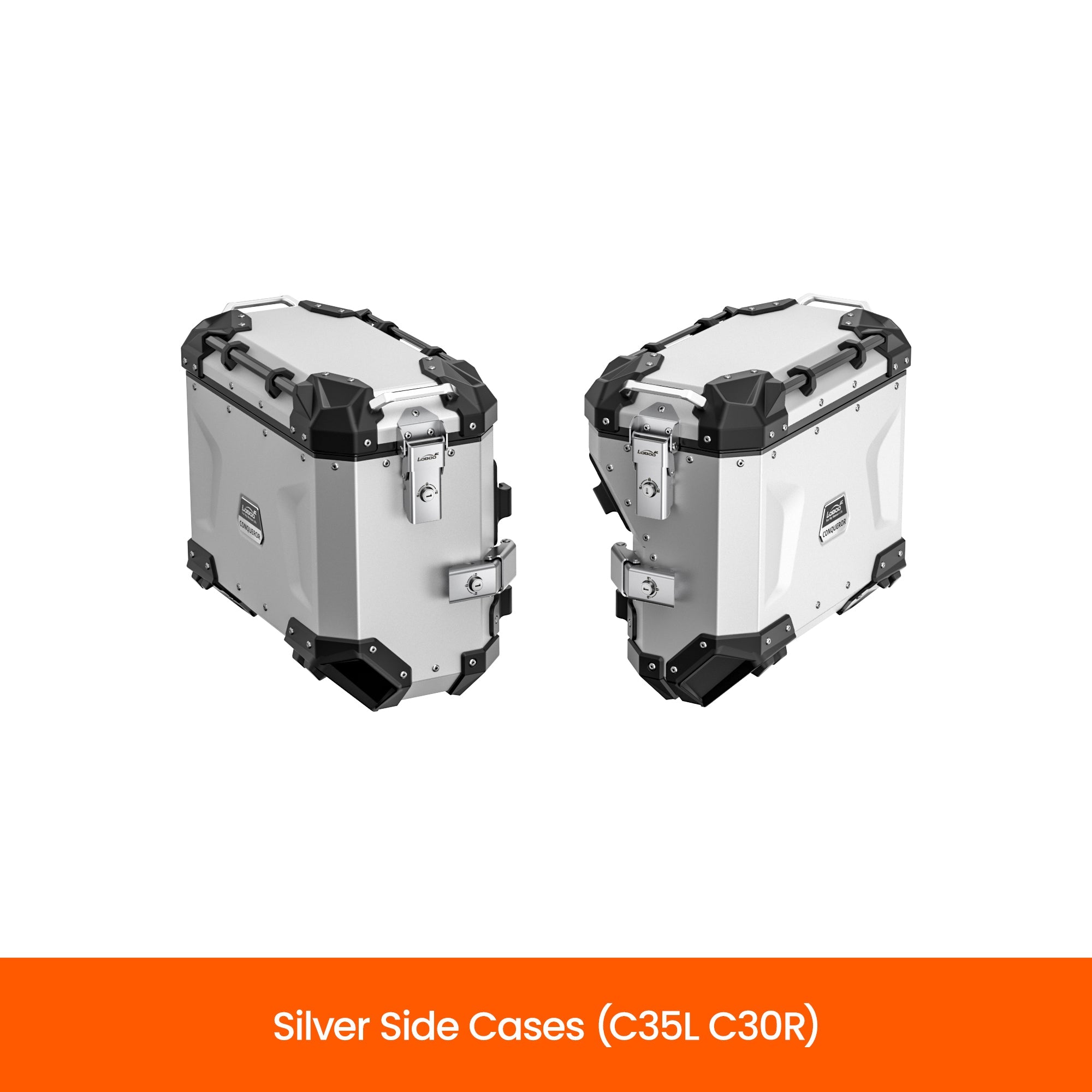 PIKE TRACKER Series Side Cases and Top Case - SUZUKI V - STROM 800DE(2024 - ) - LOBOO