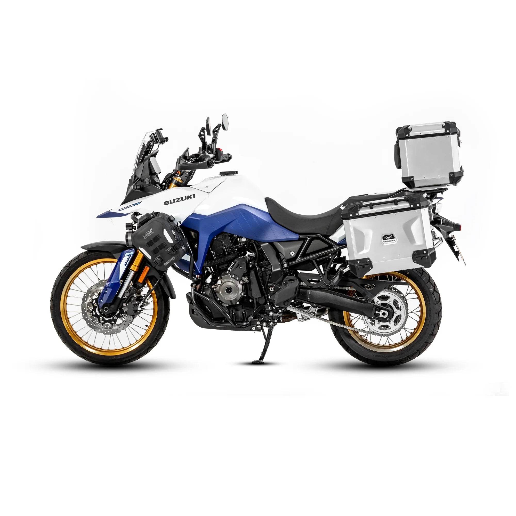 PIKE TRACKER Series Side Cases and Top Case - SUZUKI V - STROM 800DE(2024 - ) - LOBOO