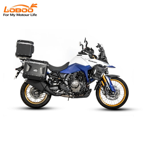PIKE TRACKER Series Side Cases and Top Case - SUZUKI V - STROM 800DE(2024 - ) - LOBOO