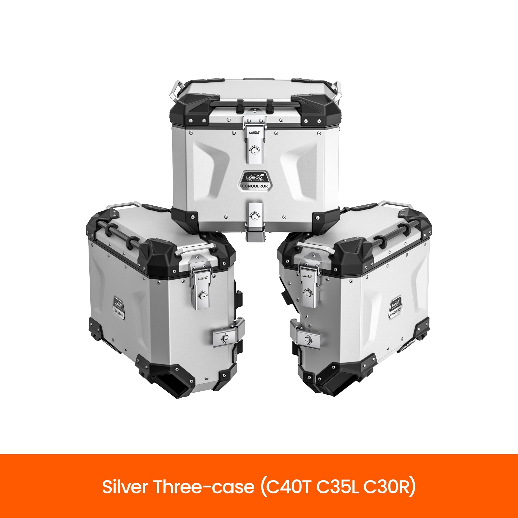 PIKE TRACKER Series Side Cases and Top Case-SUZUKI V-STROM 800DE
