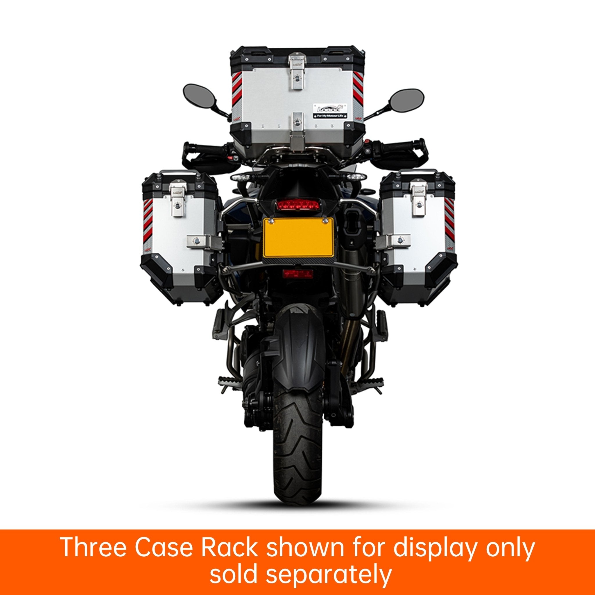 PIKE TRACKER Series Side Cases and Top Case - TRIUMPH Tiger 1200 GT PRO (2023 - ) - LOBOO