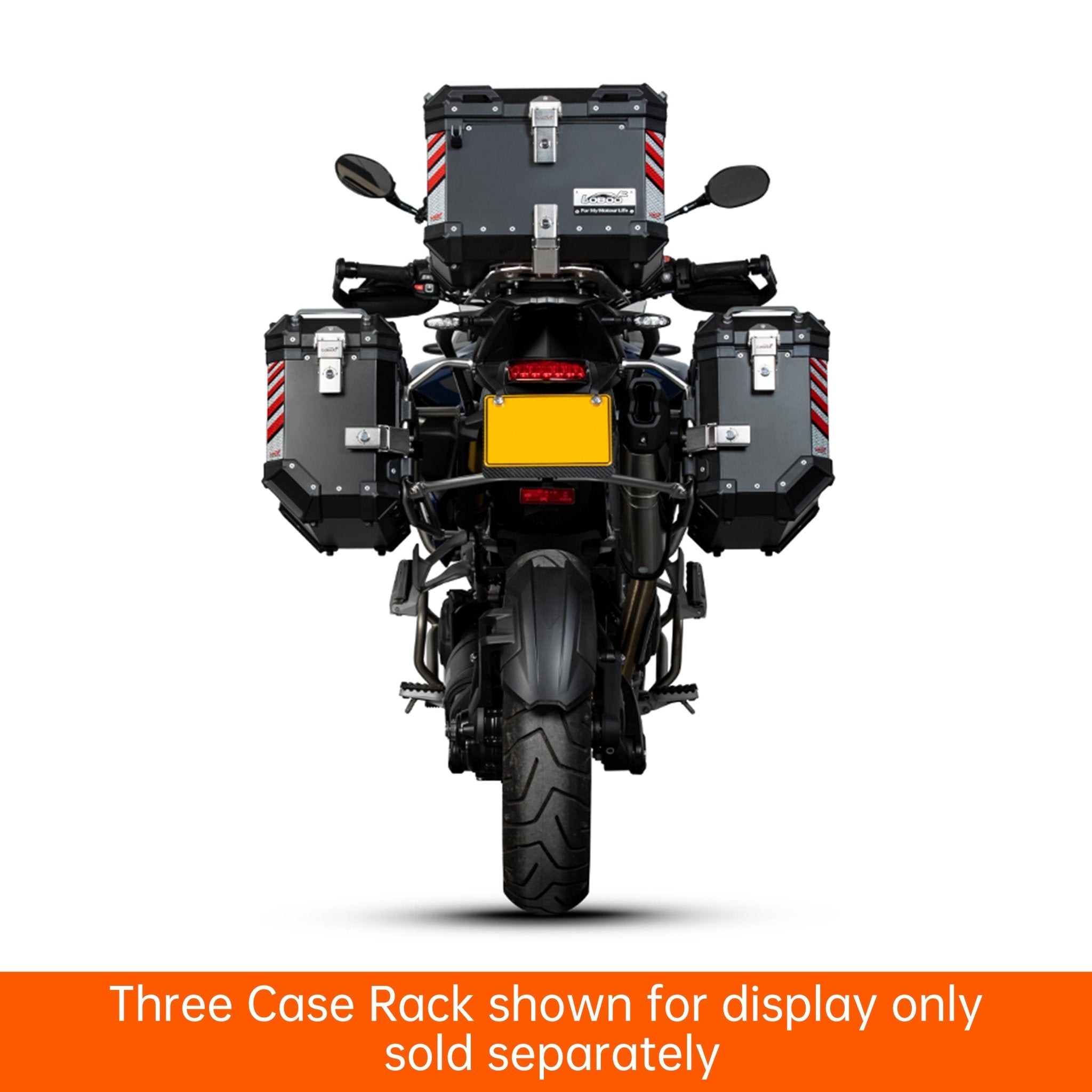 PIKE TRACKER Series Side Cases and Top Case - TRIUMPH Tiger 1200 GT PRO (2023 - ) - LOBOO
