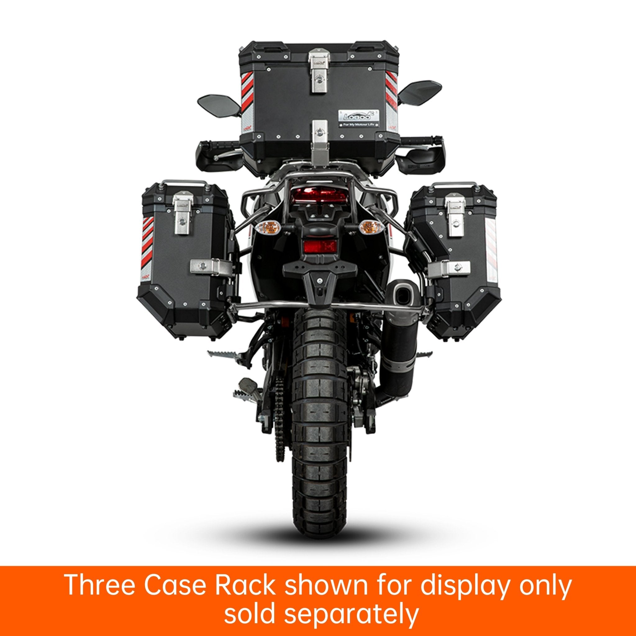 PIKE TRACKER Series Side Cases and Top Case - YAMAHA TENERE700 (2022 - ) - LOBOO