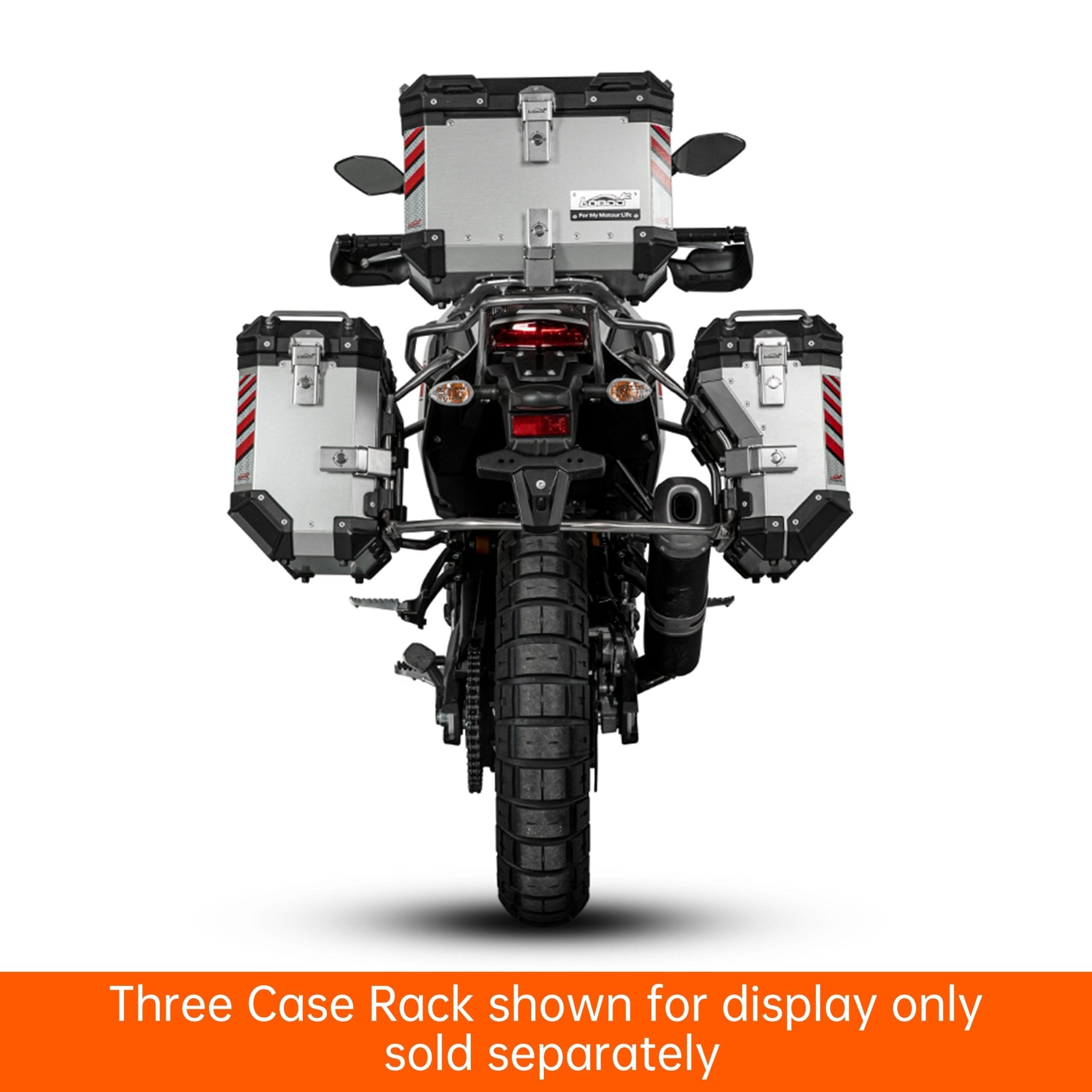 PIKE TRACKER Series Side Cases and Top Case - YAMAHA TENERE700 (2022 - ) - LOBOO