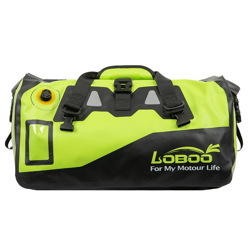 LOBOO Waterproof Motorcycle Duffel Bag - 40L/50L/66L/90L Air Valve