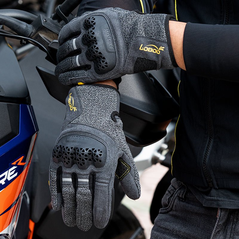 Summer Riding Motorcycle Gloves - LOBOO