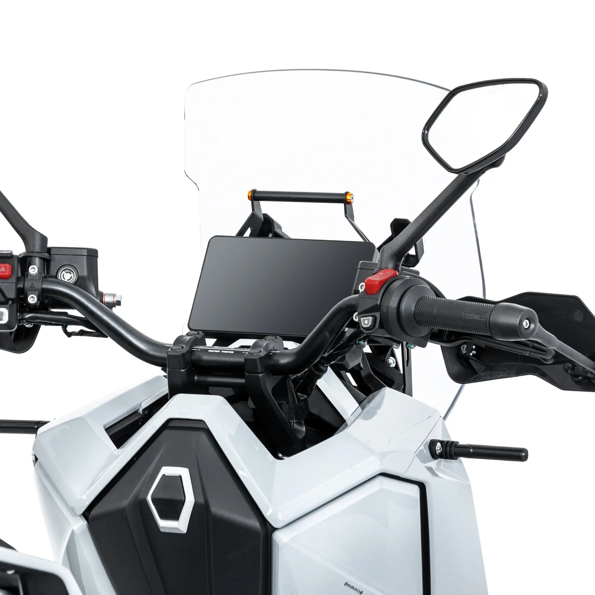 Zontes 368G GPS Mount (2025+) | No - Drill Navigation Bar 12mm - LOBOO